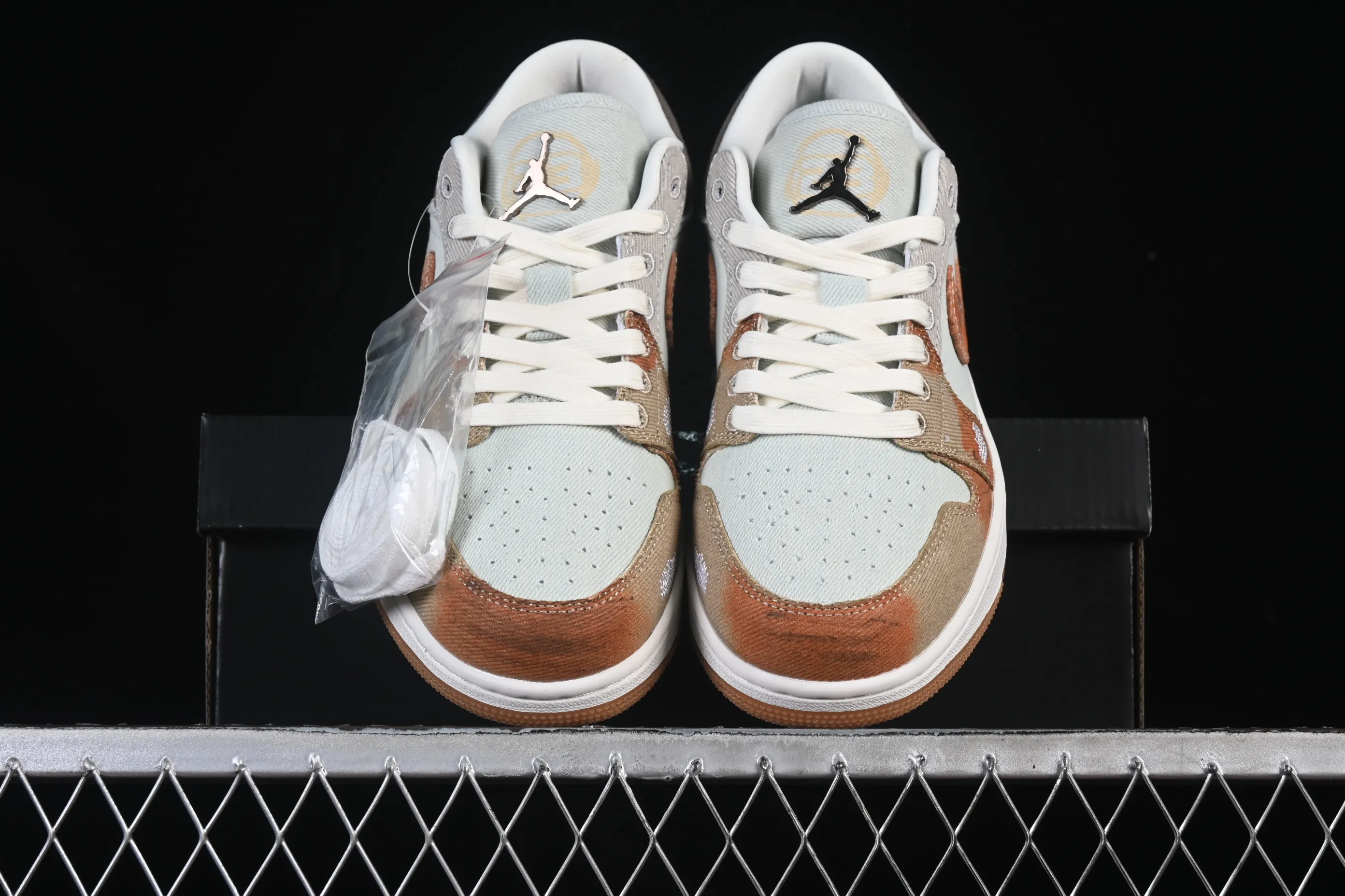 All categories Air Jordan Jordan series basketball shoes Air Jordan 1 Low Air Jordan 1 Low SE "Multi-Color Distressed" AJ1 Joe 1 old retro inkjet low-top cultural casual sneakers IM6664-991